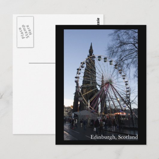 Edinburgh, Schotland Briefkaart (Voorkant / Achterkant)