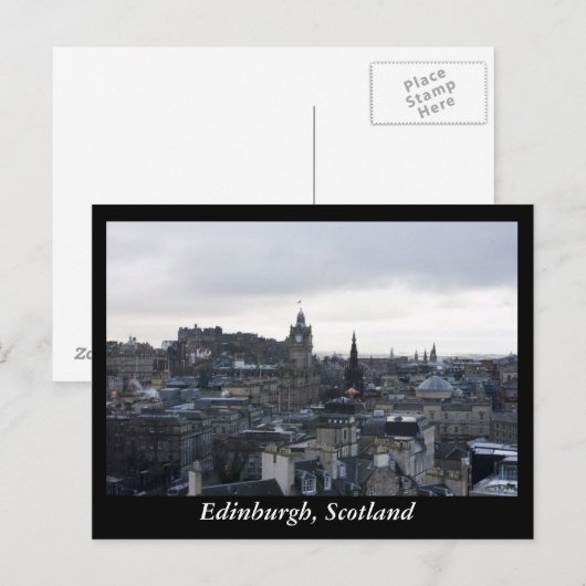 Edinburgh, Schotland Briefkaart (Voorkant / Achterkant)