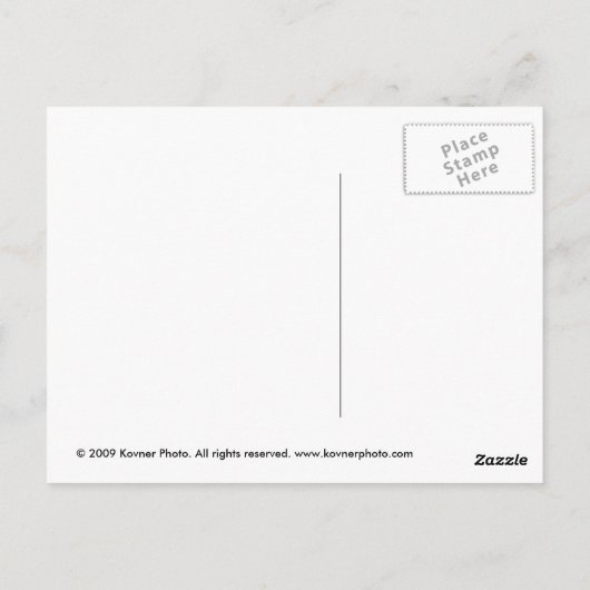 Edinburgh, Schotland Briefkaart (Achterkant)