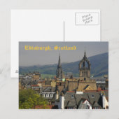 Edinburgh, Schotland Briefkaart (Voorkant / Achterkant)