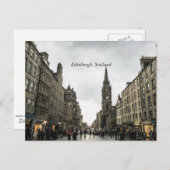 Edinburgh, Schotland cityscape Briefkaart (Voorkant / Achterkant)