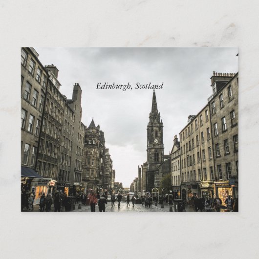 Edinburgh, Schotland cityscape Briefkaart (Voorkant)