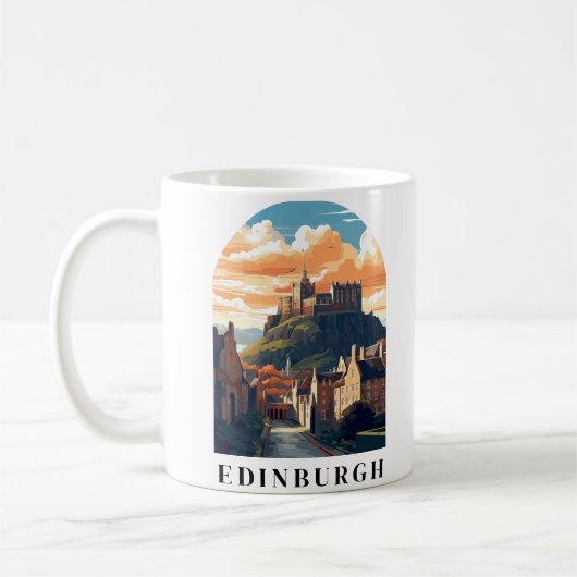 Edinburgh, Schotland Edinburgh Castle Koffiemok (Links)