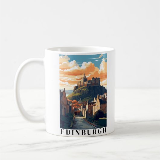 Edinburgh, Schotland Edinburgh Castle Koffiemok (Links)