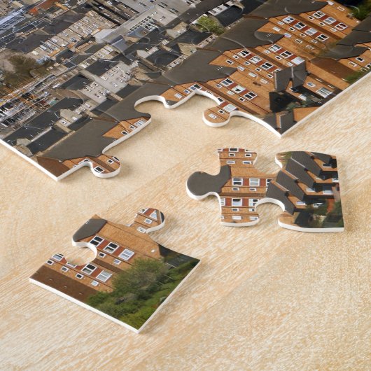 Edinburgh, Schotland. Een uitzicht dat het central Legpuzzel (Zijkant)