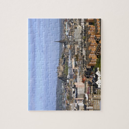 Edinburgh, Schotland. Een uitzicht dat het central Legpuzzel (Verticaal)