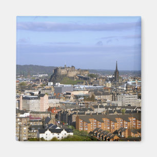 Edinburgh, Schotland. Een uitzicht dat het central Magneet