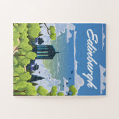 Edinburgh Schotland Legpuzzel (Horizontaal)