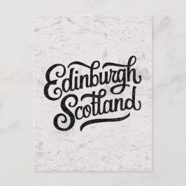 Edinburgh Schotland met de hand getekend Briefkaart