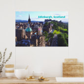 Edinburgh, Schotland Mooie historische gebouwen   Poster (Keuken)
