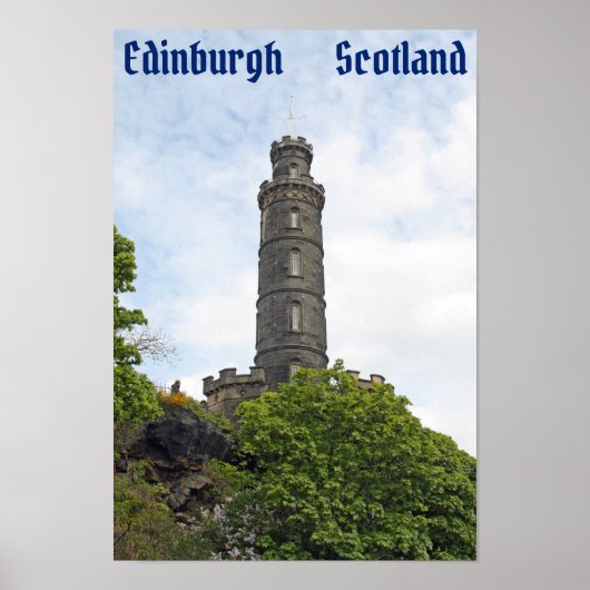 Edinburgh, Schotland Poster (Voorkant)