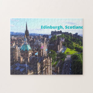 Edinburgh, Schotland prachtige historische gebouwe Legpuzzel