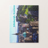 Edinburgh, Schotland prachtige historische gebouwe Legpuzzel (Verticaal)