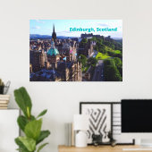 Edinburgh, Schotland prachtige historische gebouwe Poster (Thuiskantoor)