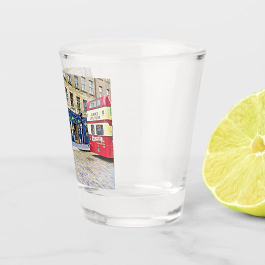 Edinburgh, Schotland Shot Glas (Rechts)