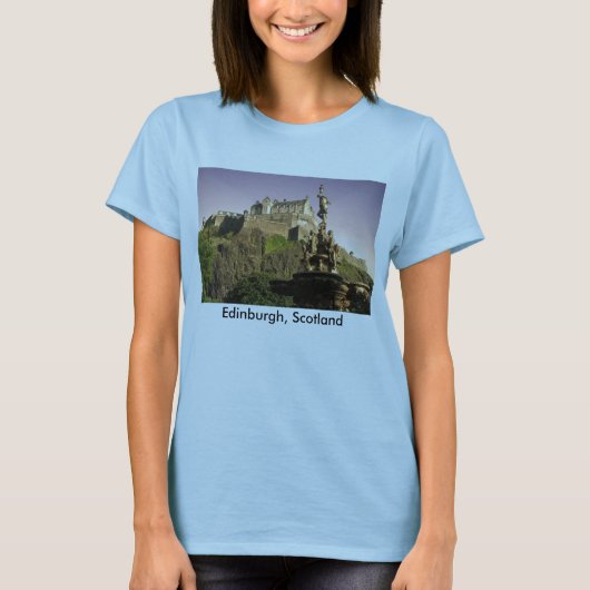 Edinburgh, Schotland T-shirt (Voorkant)