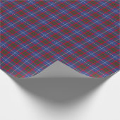 Edinburgh Schotland Tartan Pattern Cadeaupapier (Hoek)