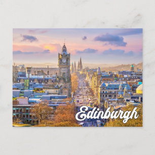 Edinburgh, Schotland, Verenigd Koninkrijk Briefkaart