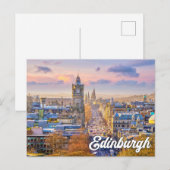 Edinburgh, Schotland, Verenigd Koninkrijk Briefkaart (Voorkant / Achterkant)