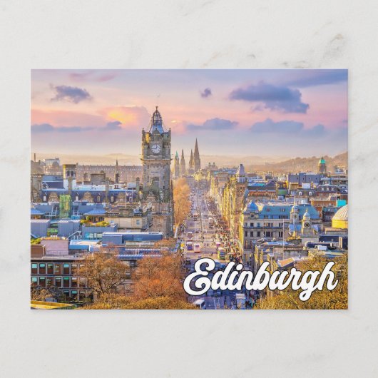 Edinburgh, Schotland, Verenigd Koninkrijk Briefkaart (Voorkant)