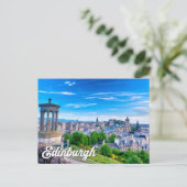 Edinburgh, Schotland, Verenigd Koninkrijk Briefkaart (Staand voorkant)