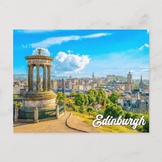 Edinburgh, Schotland, Verenigd Koninkrijk Briefkaart (Voorkant)