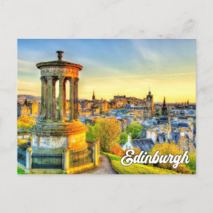 Edinburgh, Schotland, Verenigd Koninkrijk Briefkaart