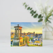 Edinburgh, Schotland, Verenigd Koninkrijk Briefkaart (Staand voorkant)