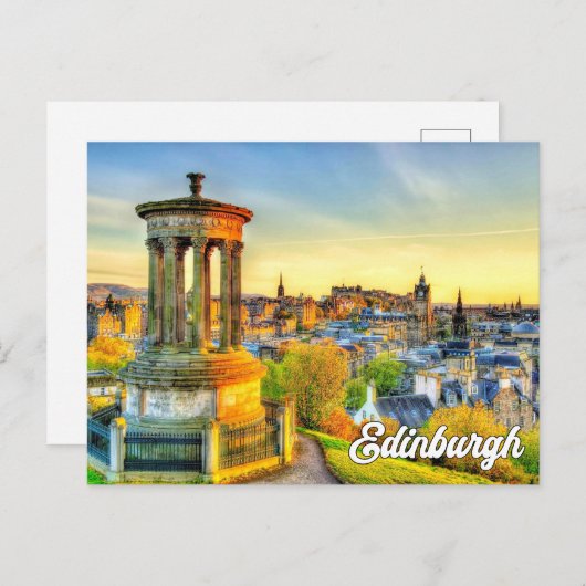 Edinburgh, Schotland, Verenigd Koninkrijk Briefkaart (Voorkant / Achterkant)