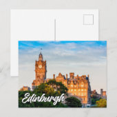 Edinburgh, Schotland, Verenigd Koninkrijk Briefkaart (Voorkant / Achterkant)