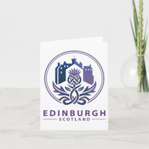 Edinburgh Schotland Verenigd Koninkrijk Kaart
