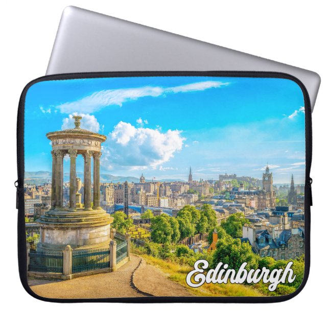 Edinburgh, Schotland, Verenigd Koninkrijk Laptop Sleeve (Voorkant)