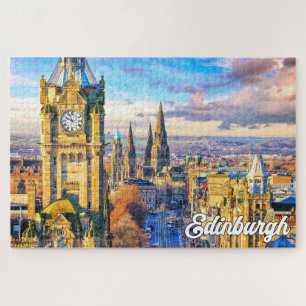 Edinburgh, Schotland, Verenigd Koninkrijk Legpuzzel