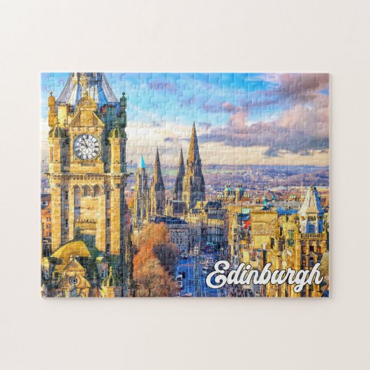 Edinburgh, Schotland, Verenigd Koninkrijk Legpuzzel (Horizontaal)