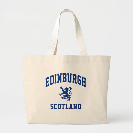 Edinburgh Schots Grote Tote Bag (Voorkant)