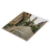 Edinburgh, Schotse cityscape Tegeltje (Zijkant)