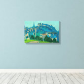Edinburgh, Schotse hoofdstad (door George Henry) Canvas Afdruk (Insitu (Houten vloer))