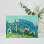 Edinburgh, Schotse hoofdstad (door George Henry) Kaart (Staand voorkant)