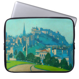 Edinburgh, Schotse hoofdstad (door George Henry) Laptop Sleeve