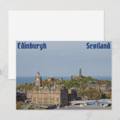 Edinburgh, Schotse kaart (Voorkant / Achterkant)