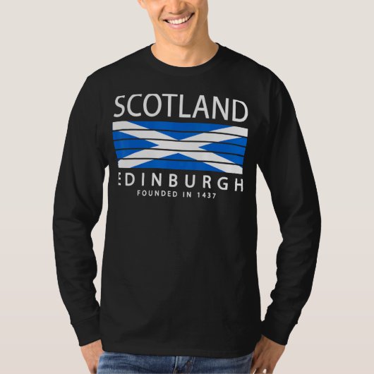 Edinburgh Scotland 1 T-shirt (Voorkant)