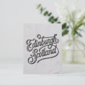Edinburgh Scotland Briefkaart (Staand voorkant)