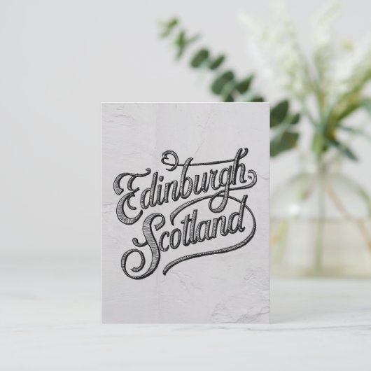 Edinburgh Scotland Briefkaart (Staand voorkant)