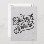 Edinburgh Scotland Briefkaart (Voorkant / Achterkant)
