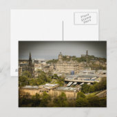 Edinburgh Scotland Briefkaart (Voorkant / Achterkant)