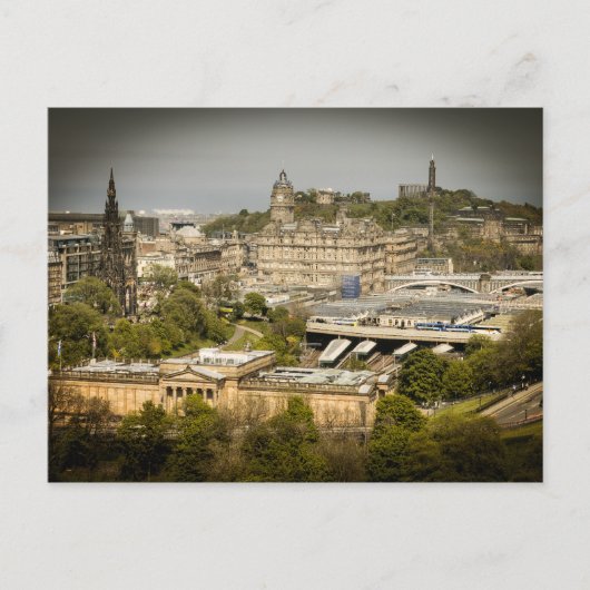 Edinburgh Scotland Briefkaart (Voorkant)