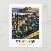 Edinburgh Scotland Briefkaart (Voorkant)