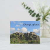 Edinburgh Scotland Castle Briefkaart Vakantie reiz (Staand voorkant)