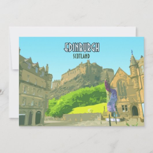 Edinburgh Scotland Castle United Kingdom (Voorkant)