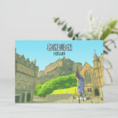 Edinburgh Scotland Castle United Kingdom  (Staand voorkant)